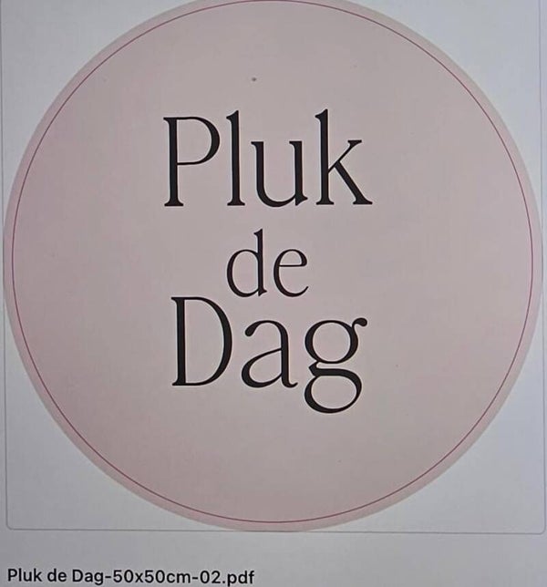 Muurcirkel pluk de dag nr 2