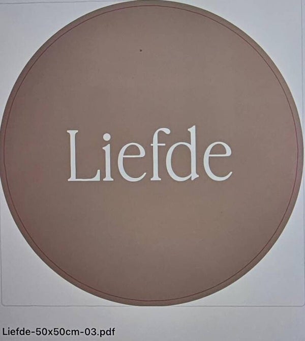 Muurcirkel liefde nr 3