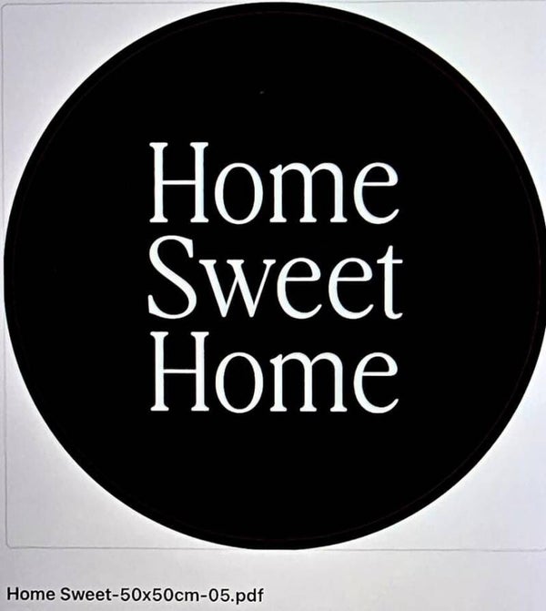 Muurcirkel home sweet home nr 5