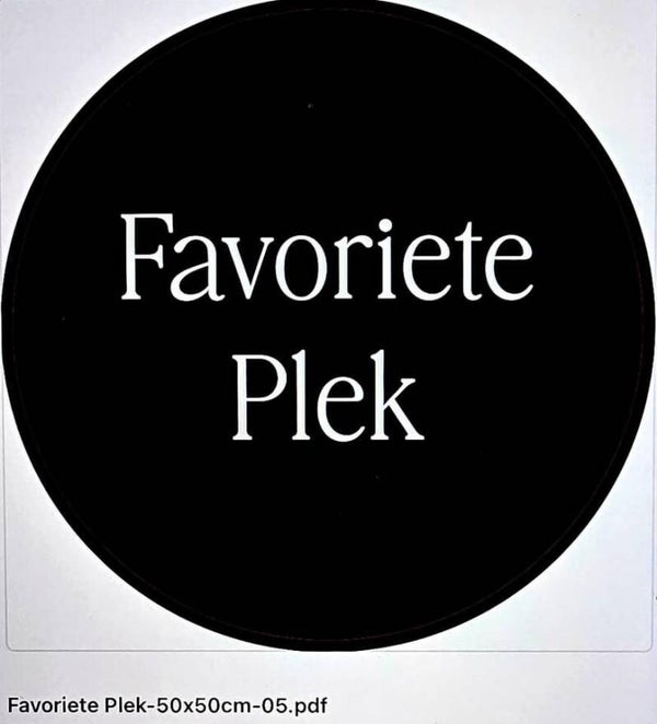 Muurcirkel favoriete plek nr 5