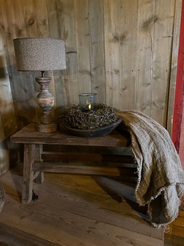 Houten bankje