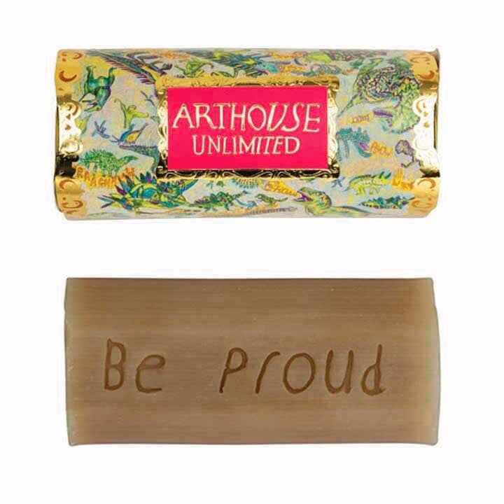 'Dinosaurs' - Triple Milled Tubular Soap - Rhubarb & Ginger