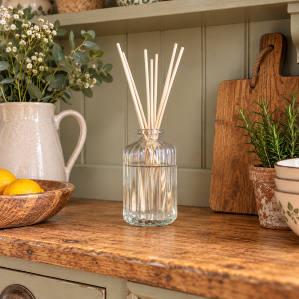 Ribbed Diffuser Decanter - Clear