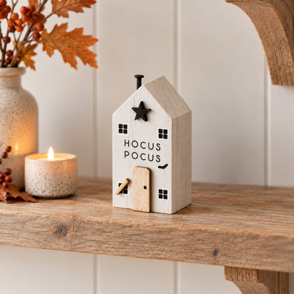 'Hocus Pocus' - Wooden House