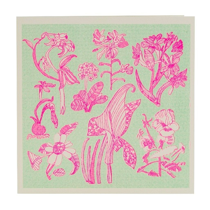 'Floral Design Card'