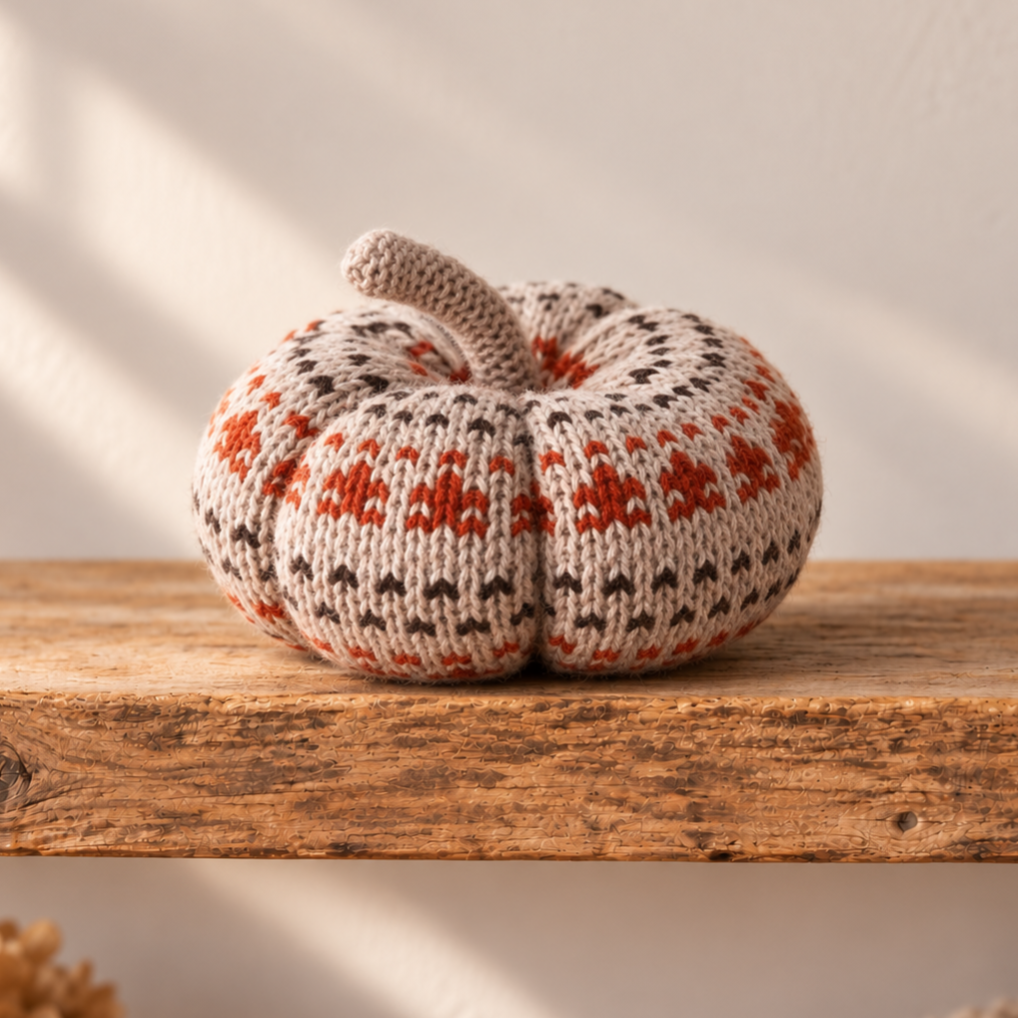 Knitted Pumpkin