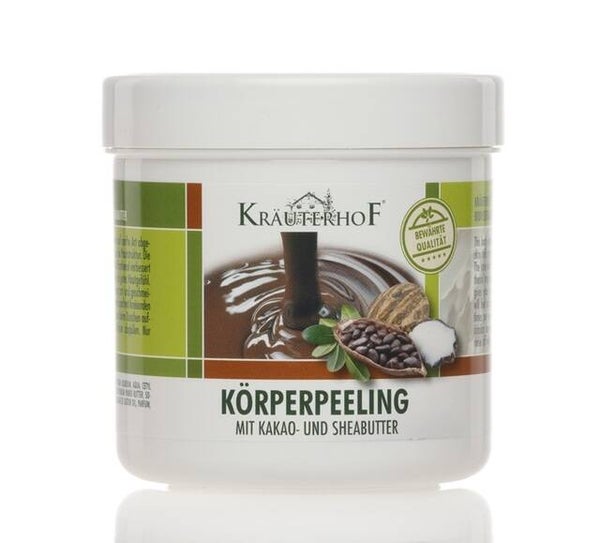 Kräuterhof® bodyscrub KAKAO- & SHEABUTTER 400g