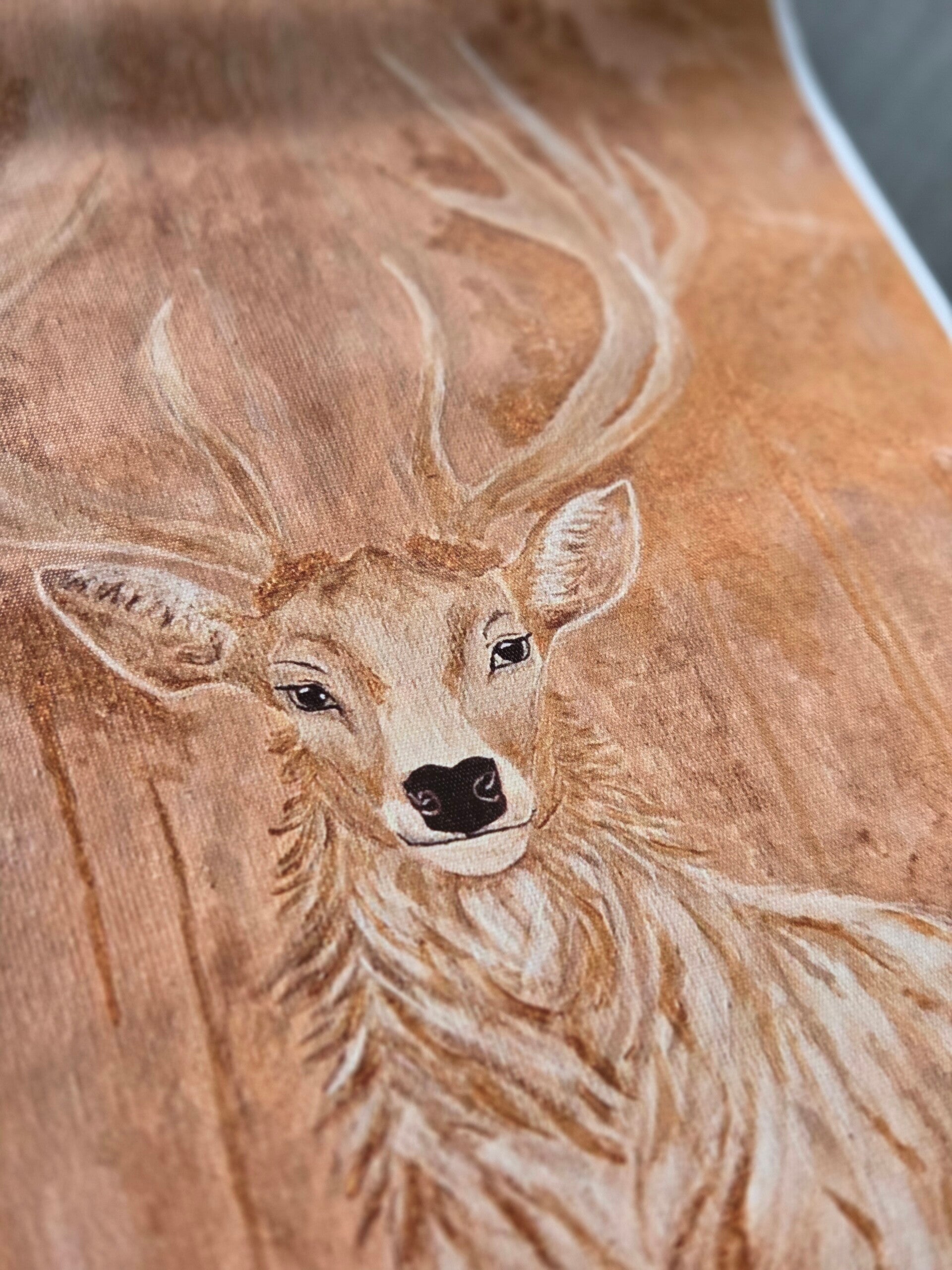 The golden stag print