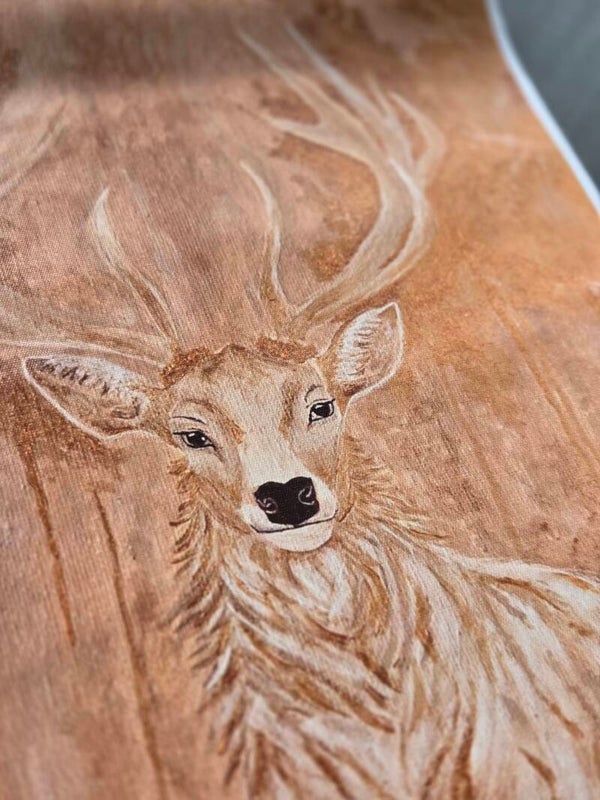 The golden stag print