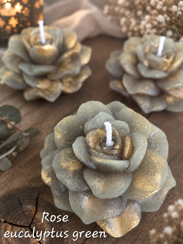 Rose candle