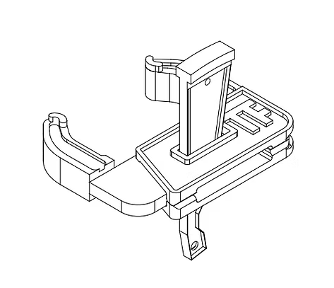 Preform - mótaklemma