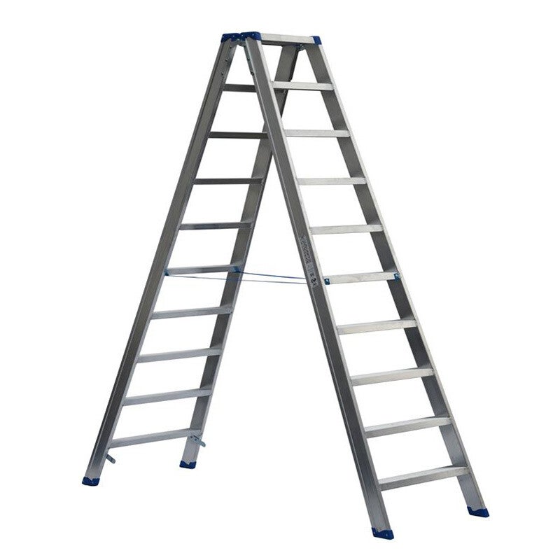 Trappa tvöföld - 10 þrep - Brimrás