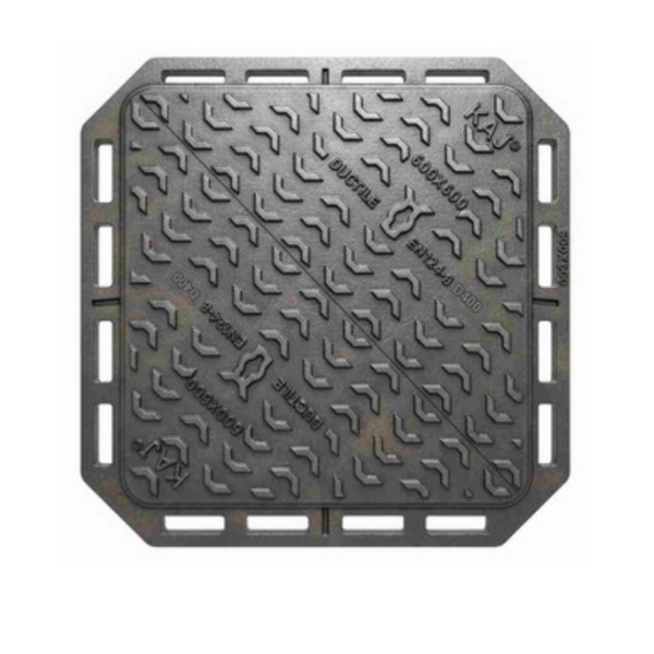 600X600X100 D400 SOLID TOP DOUBLE TRIANGLE WITH GRP PROVISION