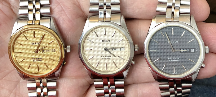 Tissot pr 100 saphir vintage hotsell