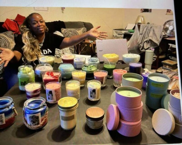 scented candle