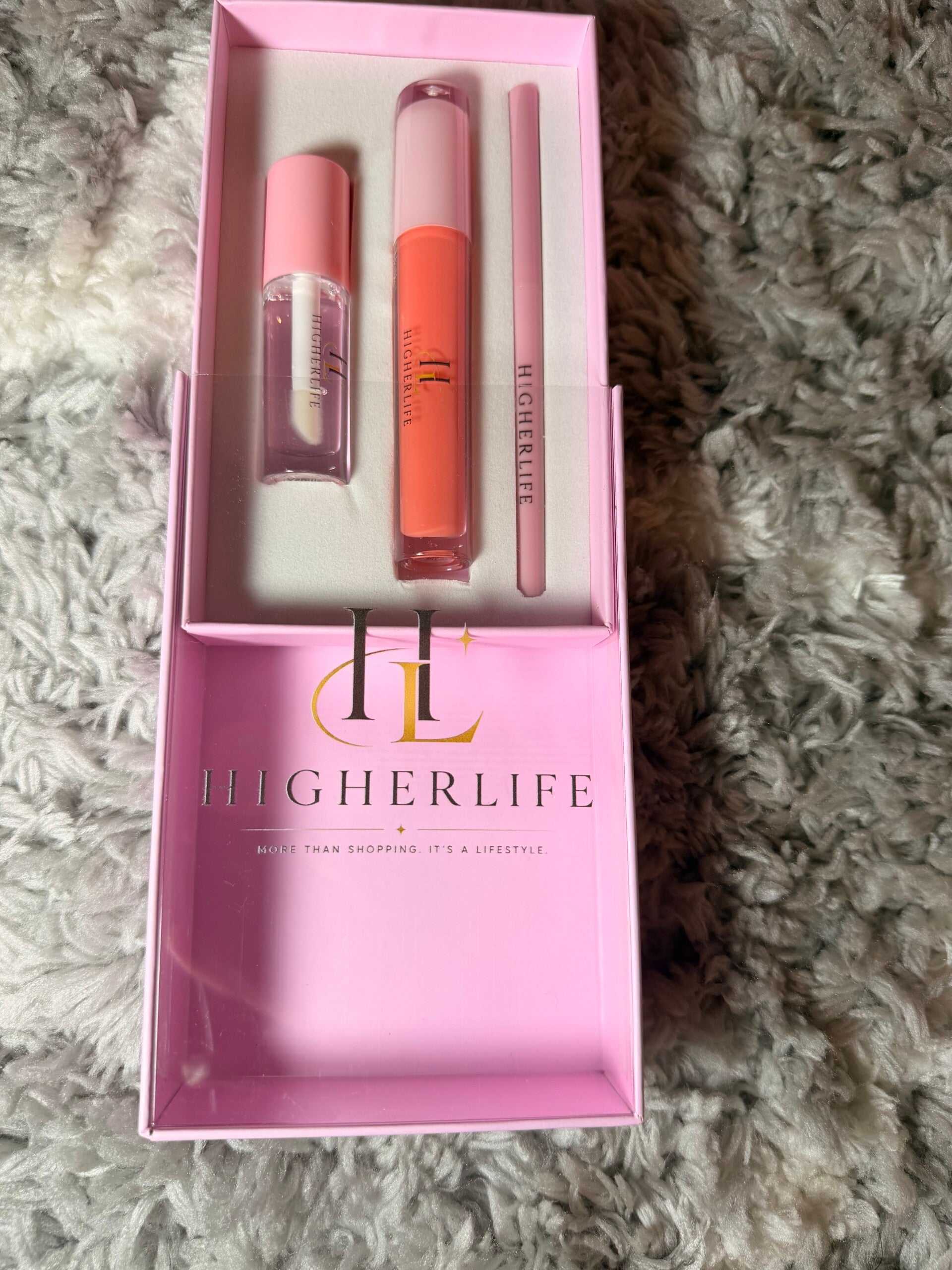 Makeup lip gloss kit