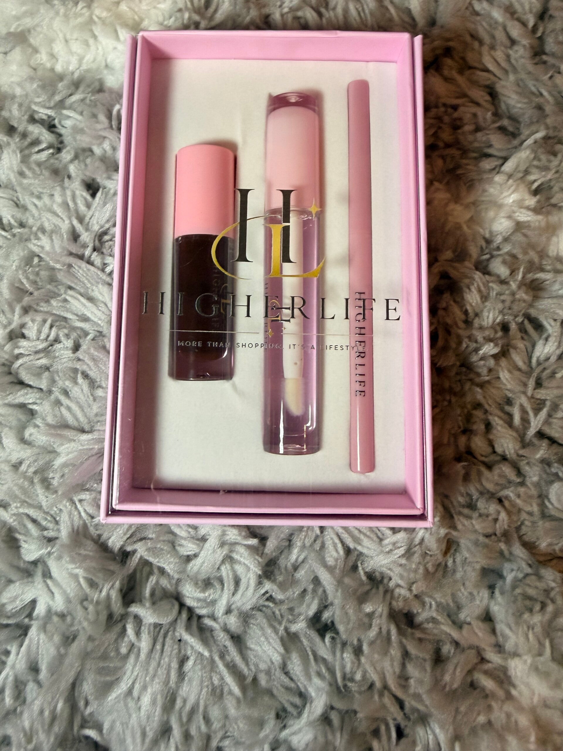 Makeup lip gloss kit