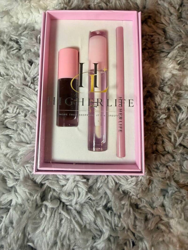 Makeup lip gloss kit