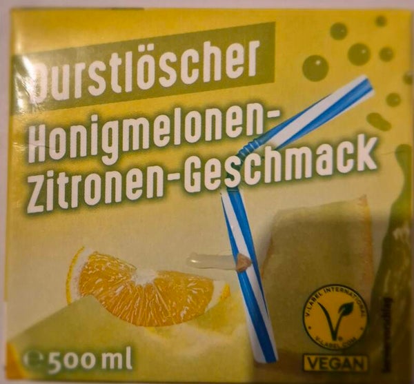 Durstlöscher Honigmelonen-Zitronen-Geschmack
