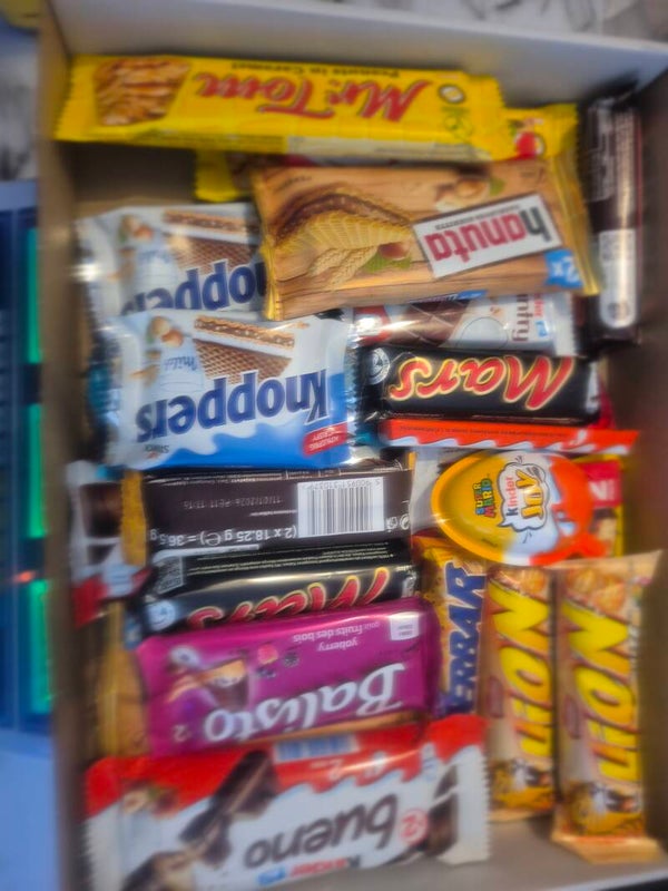 25 Schoko Riegel entscheide du