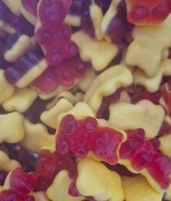 Fruchtsaft-Rote Grütze-Bären