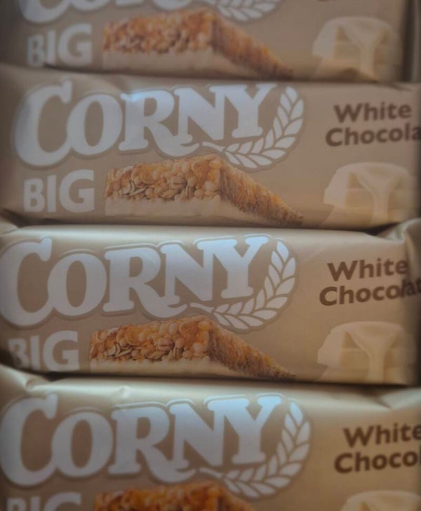 Big Corny weiße Schokolade 40g