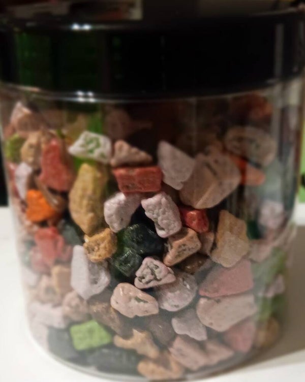 500g Tonne Schokosteine