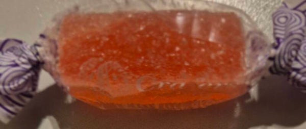Zucker bestreutes Gelee Konfekt mit Himbeergeschmack 12g