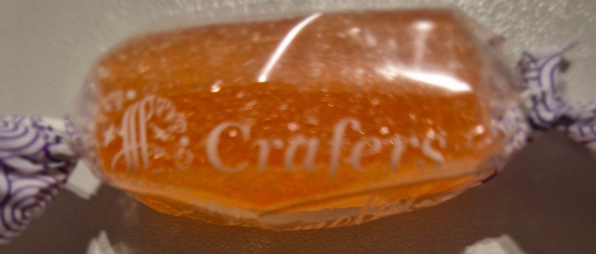 Zucker bestreutes Gelee Konfekt mit Orangengeschmack 12g