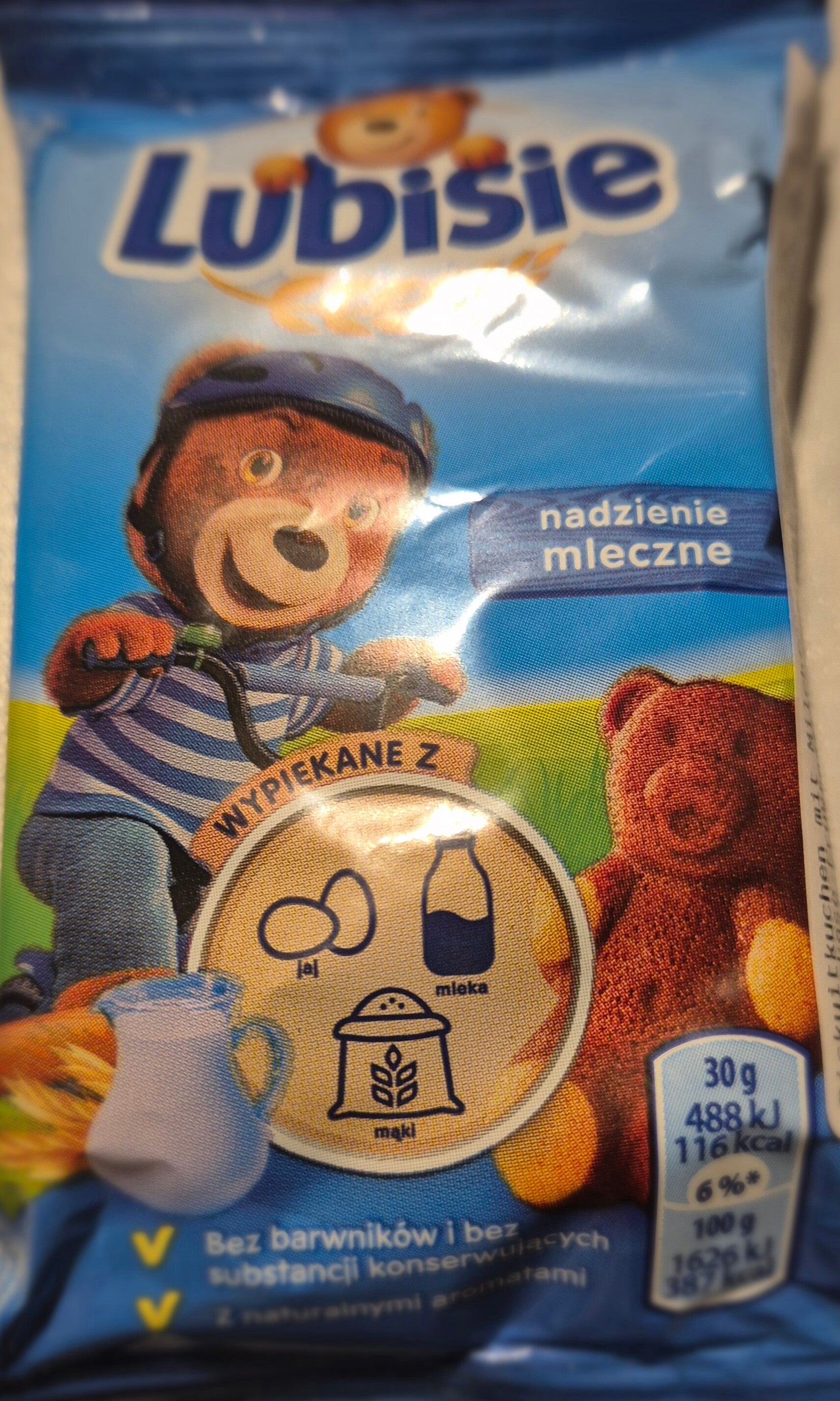 Törtchen - Lubisie, mit Milchgeschmackfüllung, 30 g