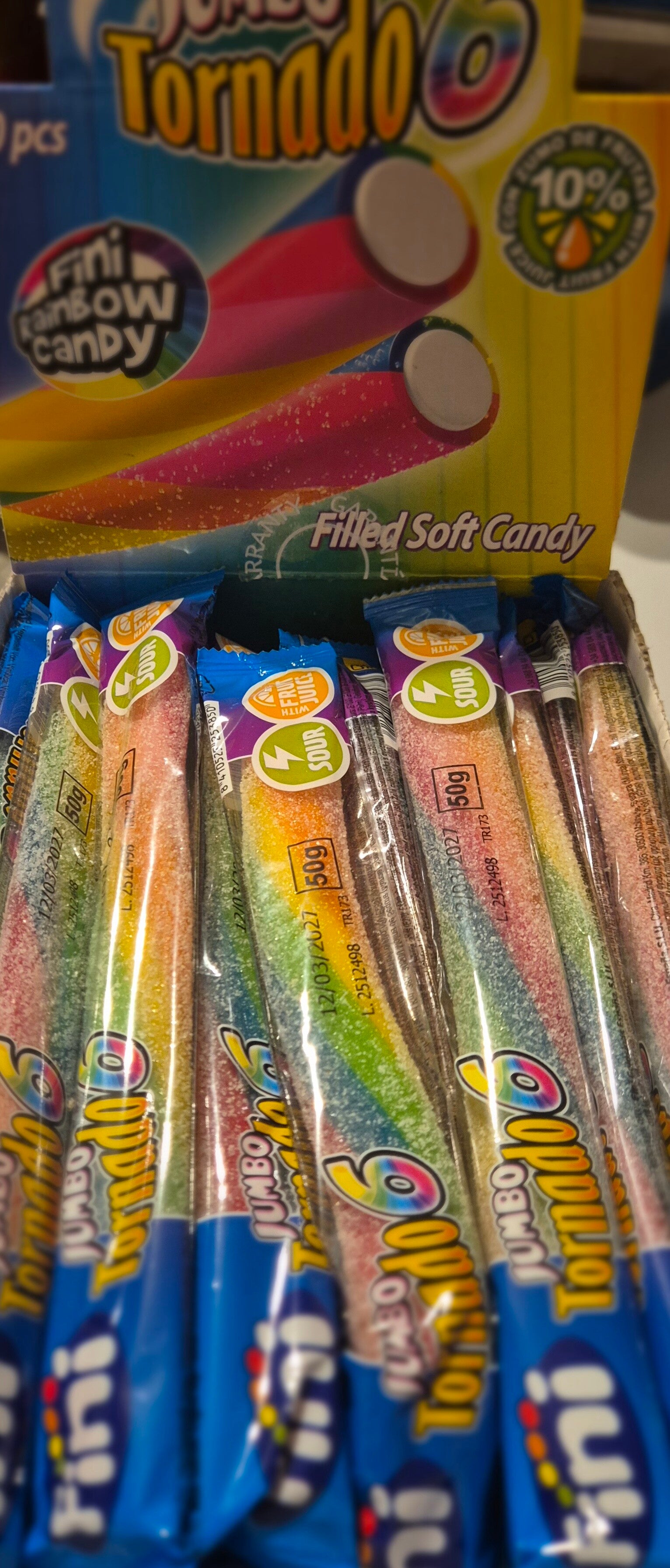 Jumbo Tornado 6  Sauer 50g