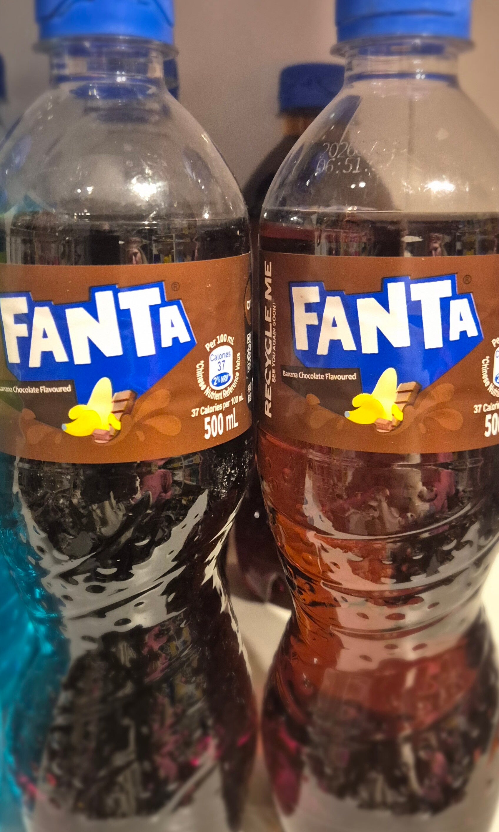 Fanta Banane Schokolade 500ml inklusive 0,25 Pfand