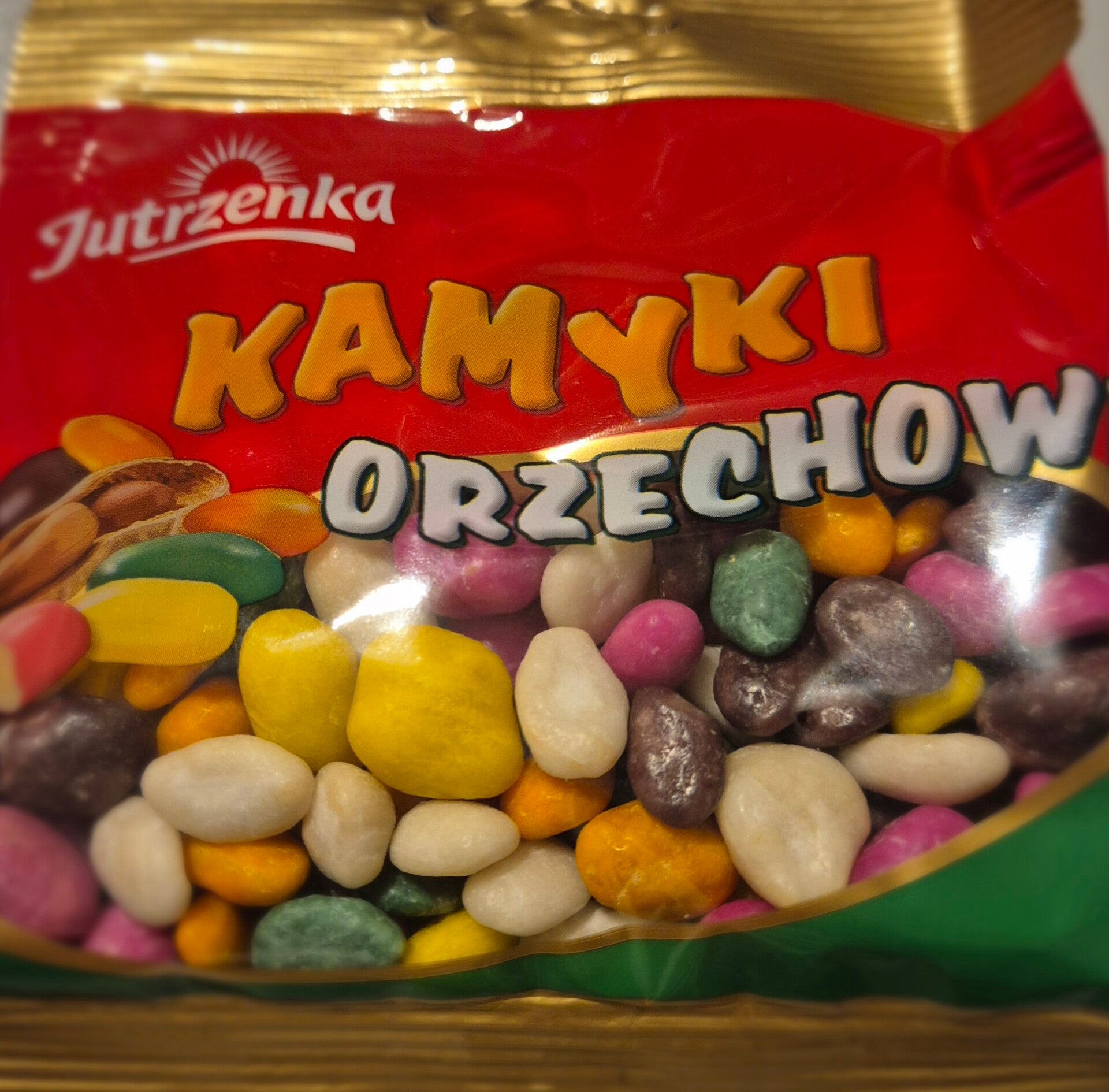 Kamyki Orzechowe Erdnuss Dragees 100g