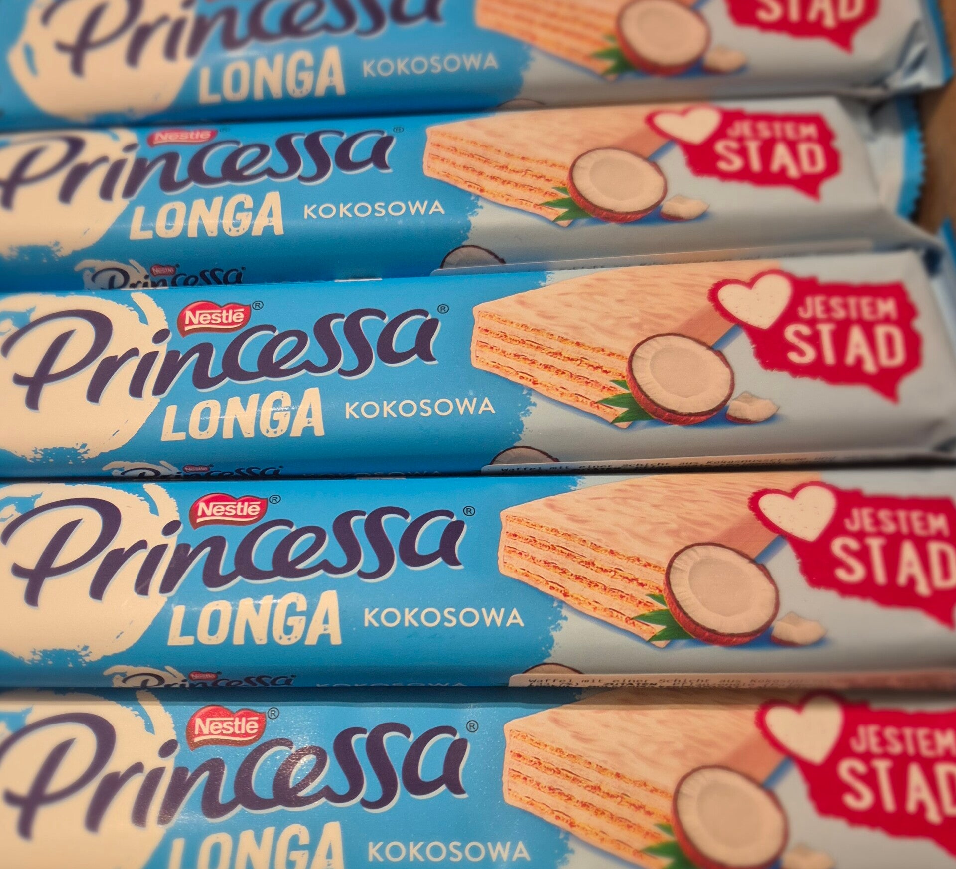 Princessa Longa Kokosnuss 40g