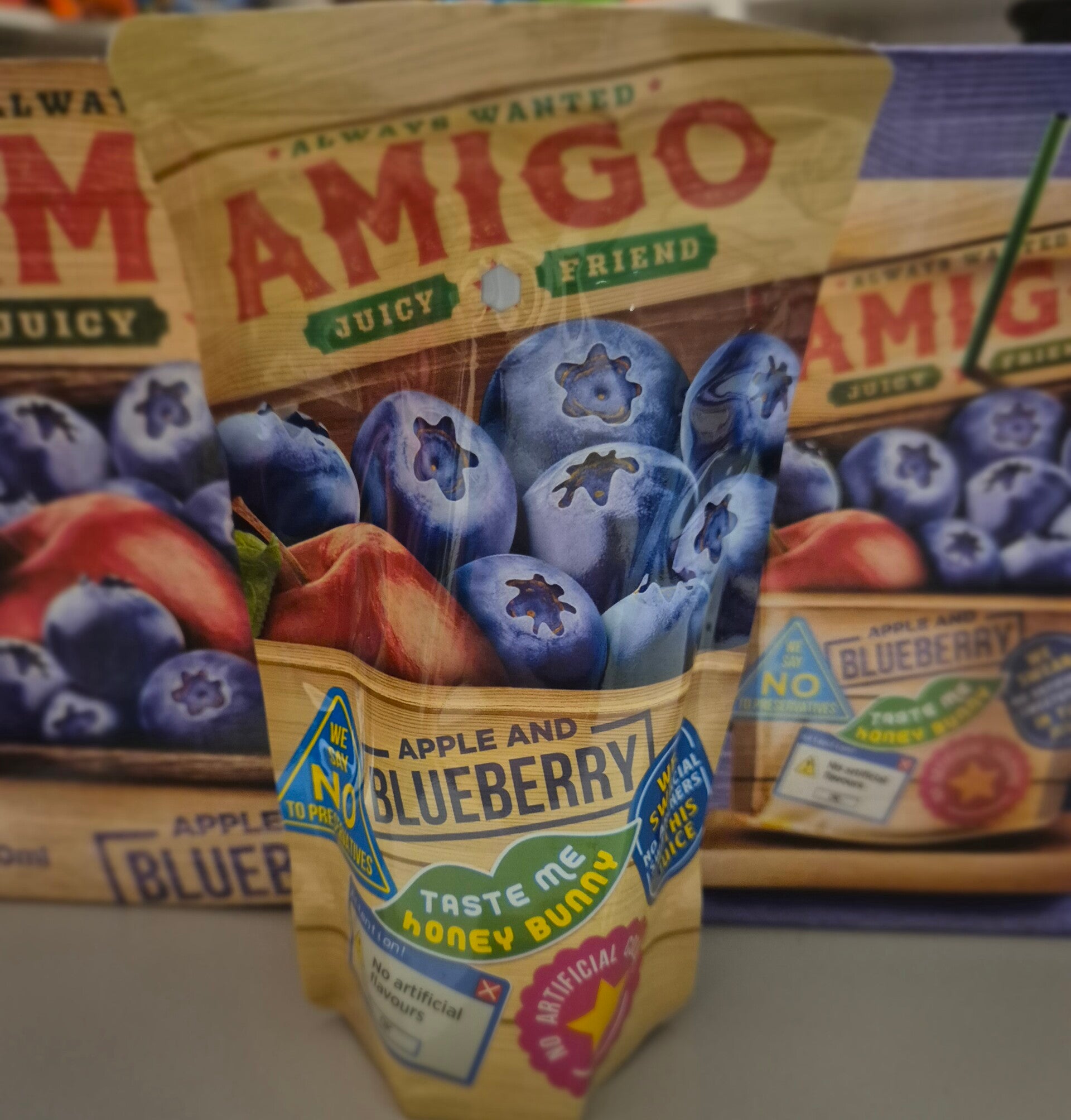 Amigo Apfel & Blaubeeren