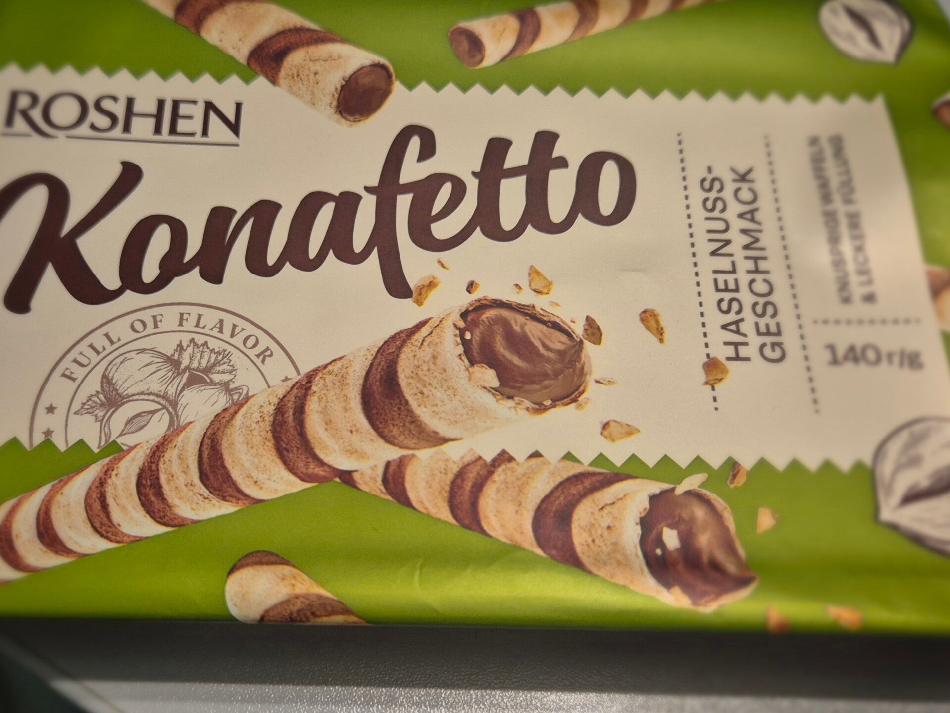 Konafetto Haselnussgeschmack 140g