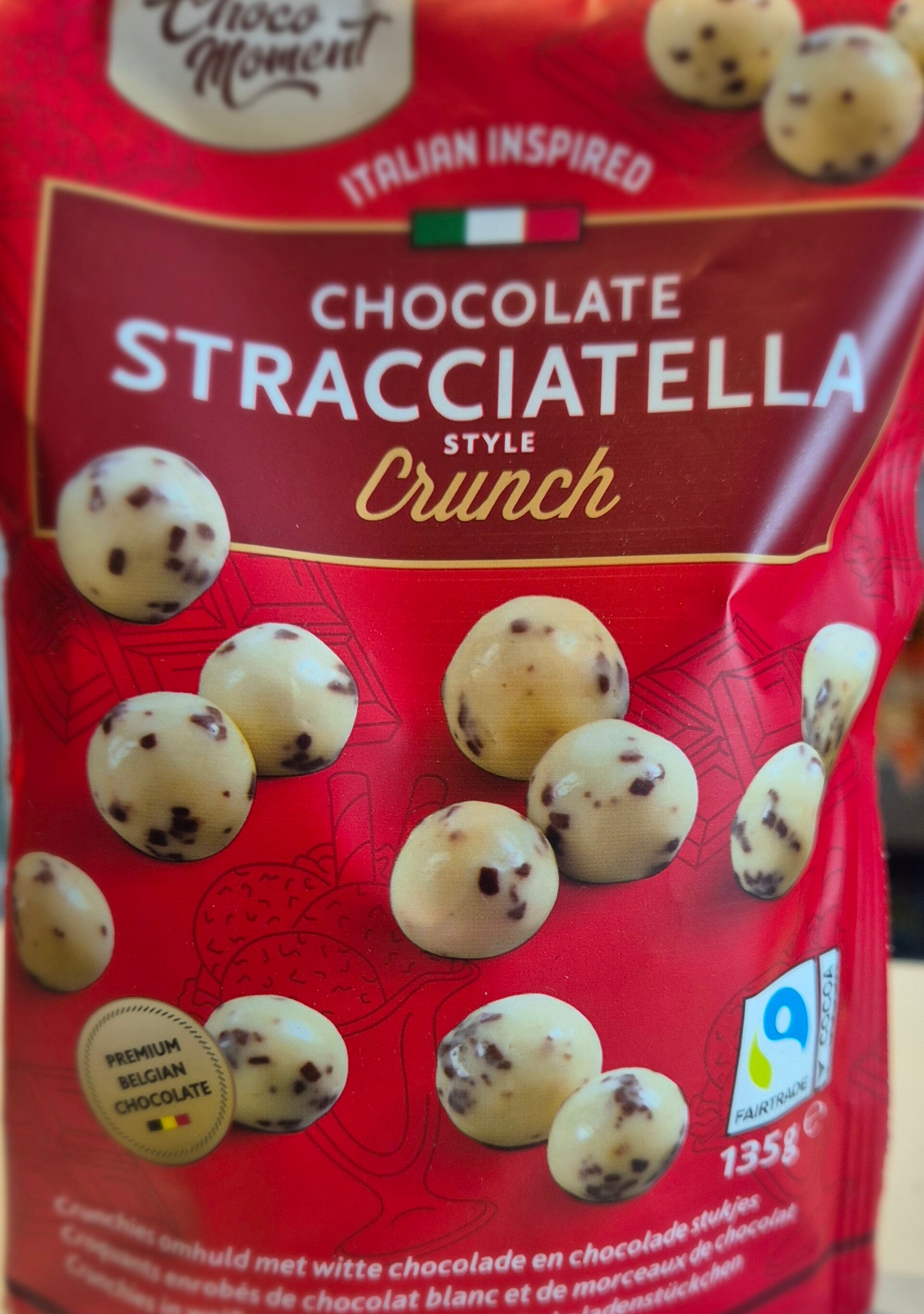 Chokolate Stracciatella Style Crunch 135g