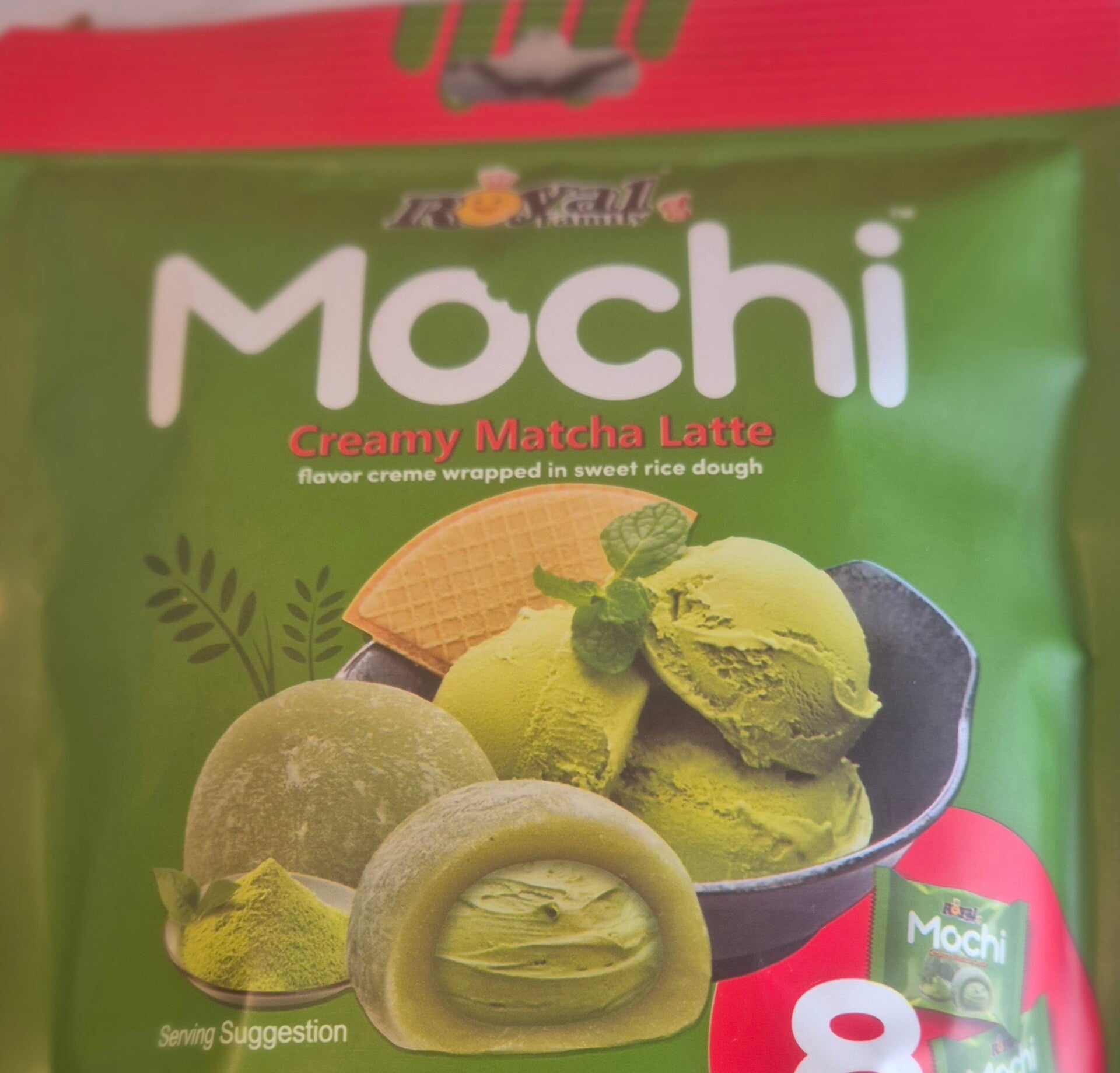 Mochi Creamy Matcha Latte 1 Kugel