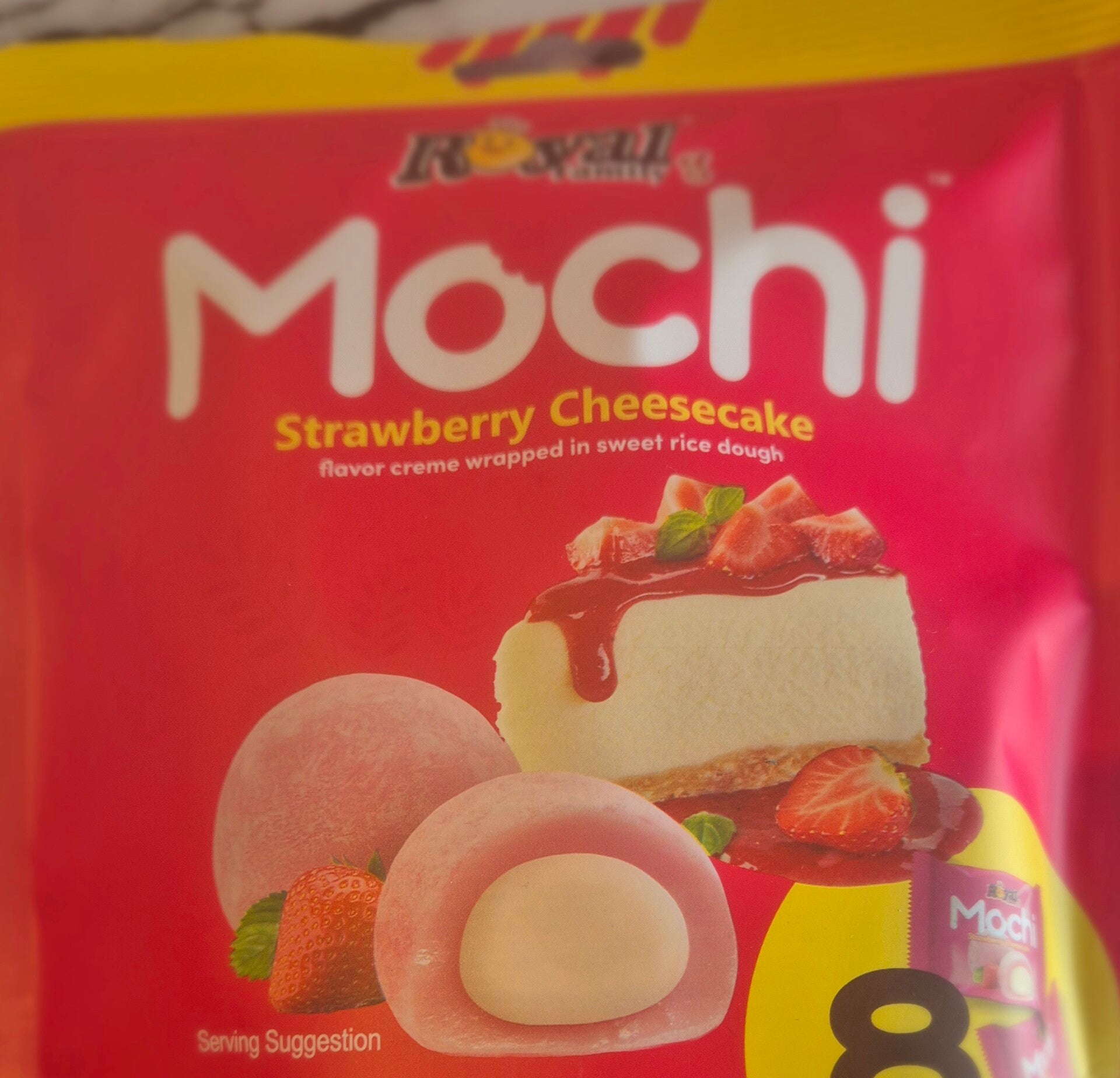 Mochi Strawberry Cheesecake 1 Kugel