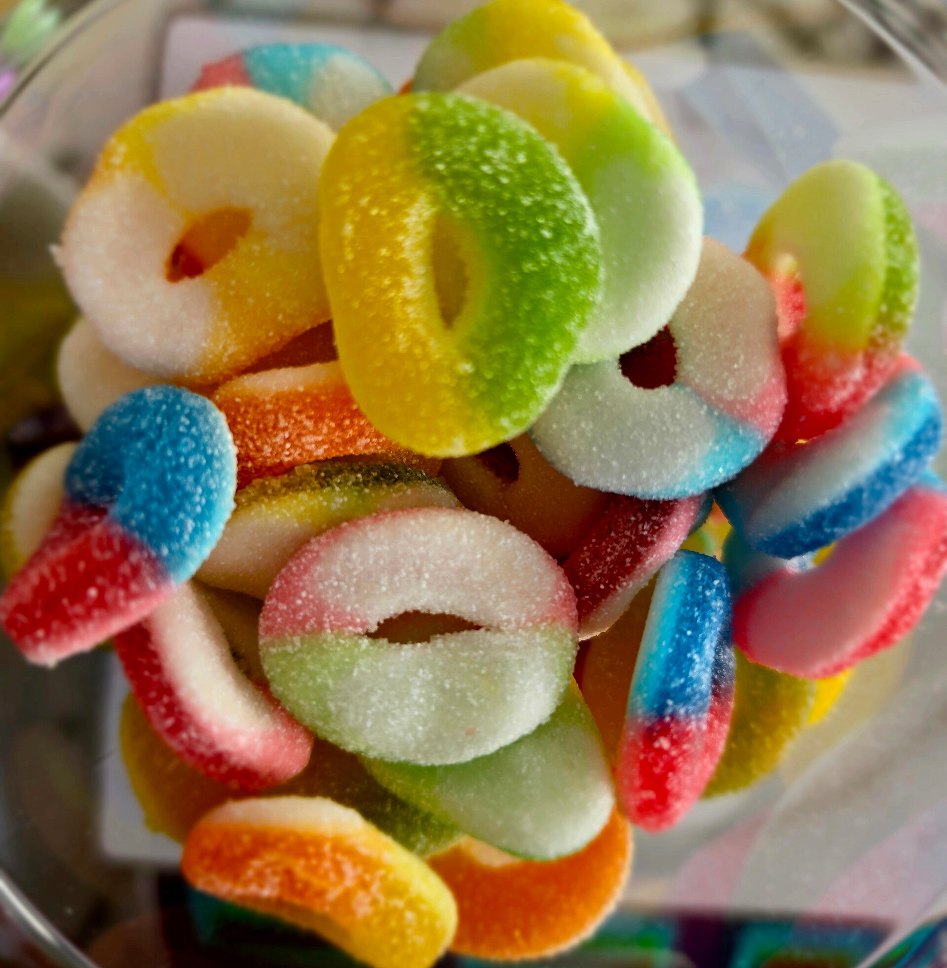 Bunte Ringe
