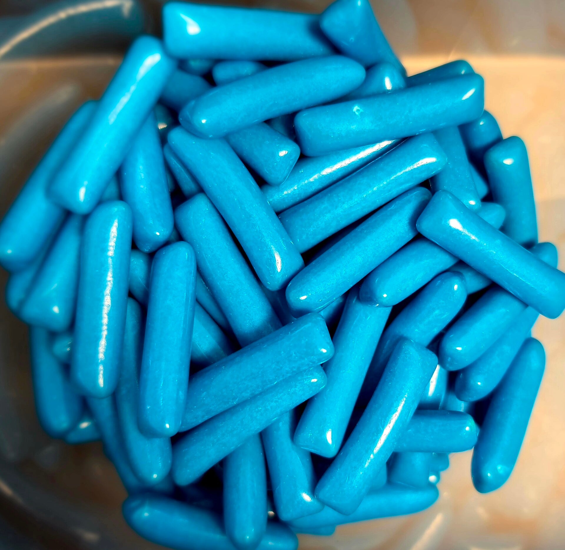 Blaue Hitschies
