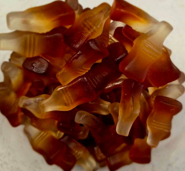 Zuckerfreie Colaflaschen