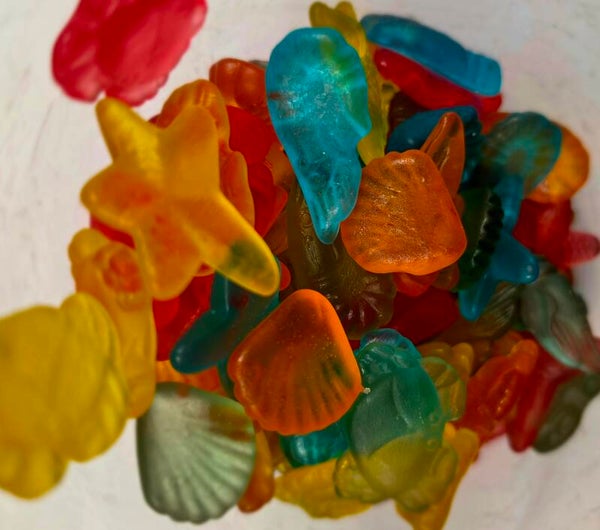 Meerestiere  Fruchtgummi Zuckerfrei