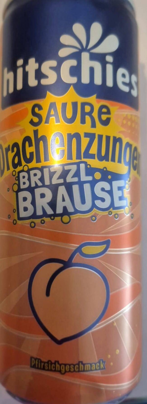 Saure Drachenzungen Brizzl Brause Pfirsich
