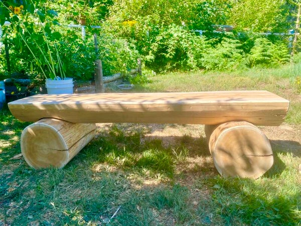 Log bench