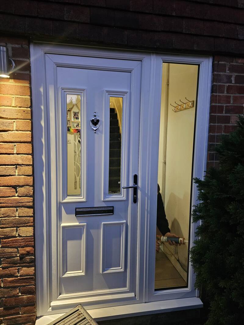 Replacment UPVC Panelled Door