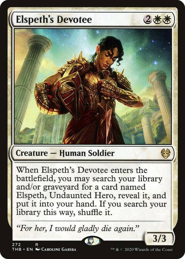 Elspeth's Devotee - Theros Beyond Death