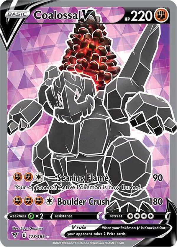 Coalossal V (Full Art) - SWSH04: Vivid Voltage