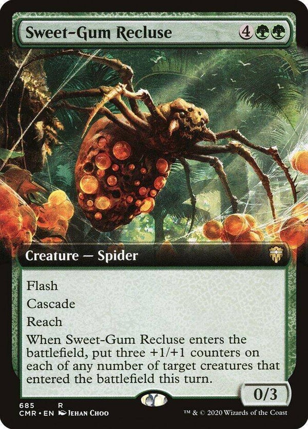 Sweet-Gum Recluse (Extended Art) - Commander Legends (CMR)