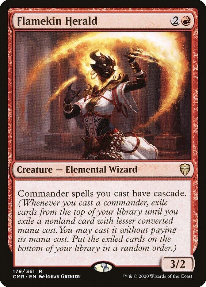 Flamekin Herald - Commander Legends FOIL (CMR)